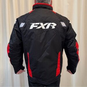 FXR Men's Octane F.A.S.T Performance Jacket - Black and Red